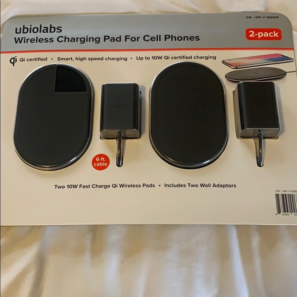 Wireless charging pads